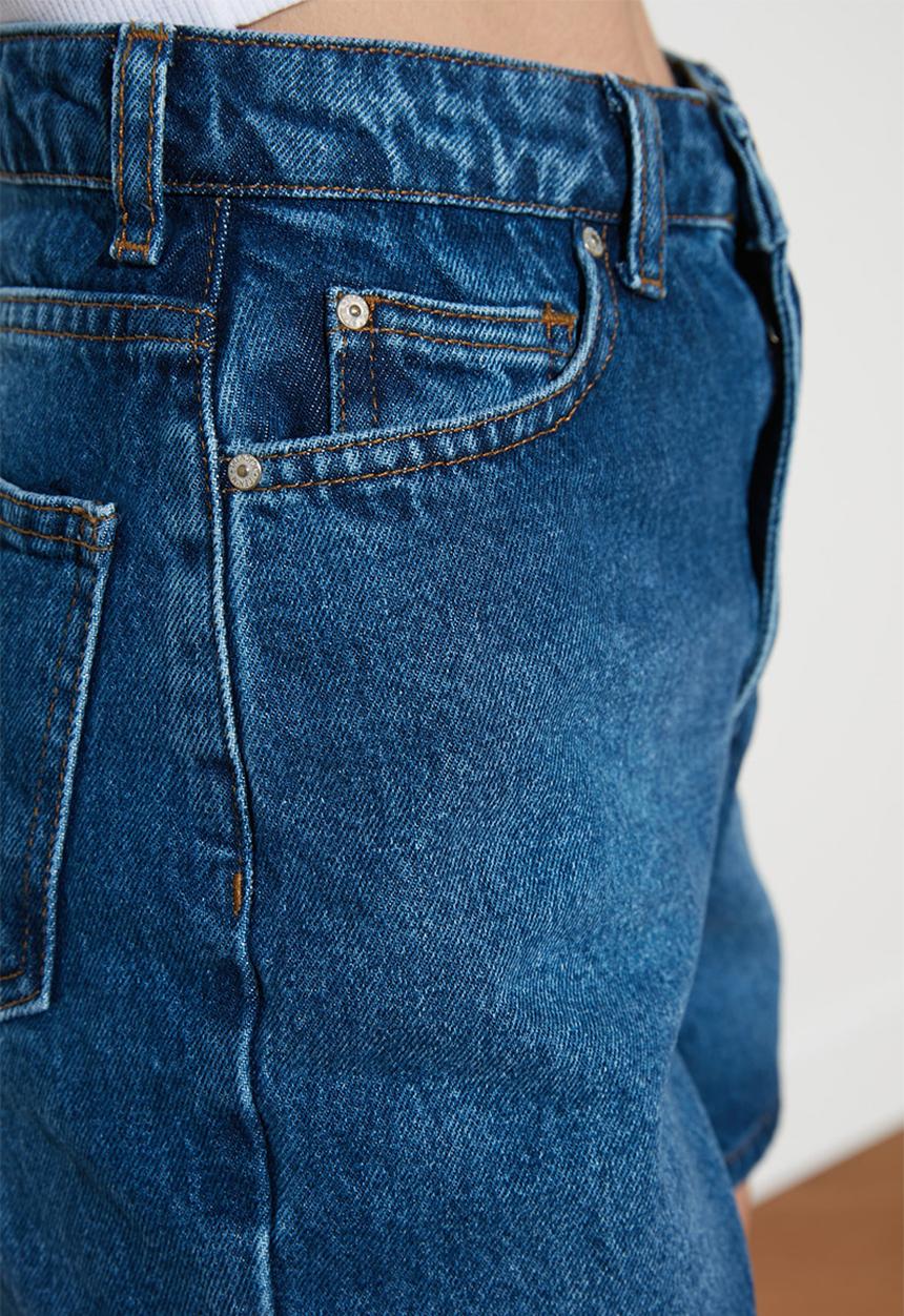 Trendyol - Indigowt shorts bermuda - indigo