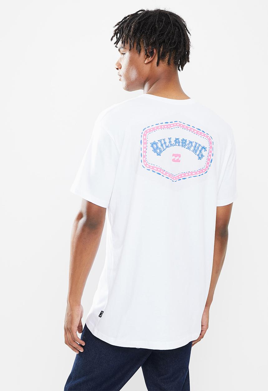 Billabong  - Arch dreaming short sleeve - white