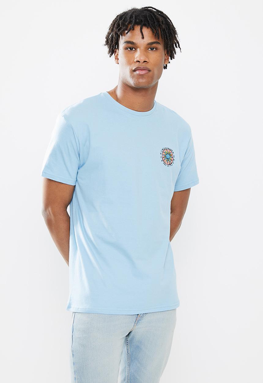 Billabong  - Sons of fun short sleeve - dusty blue