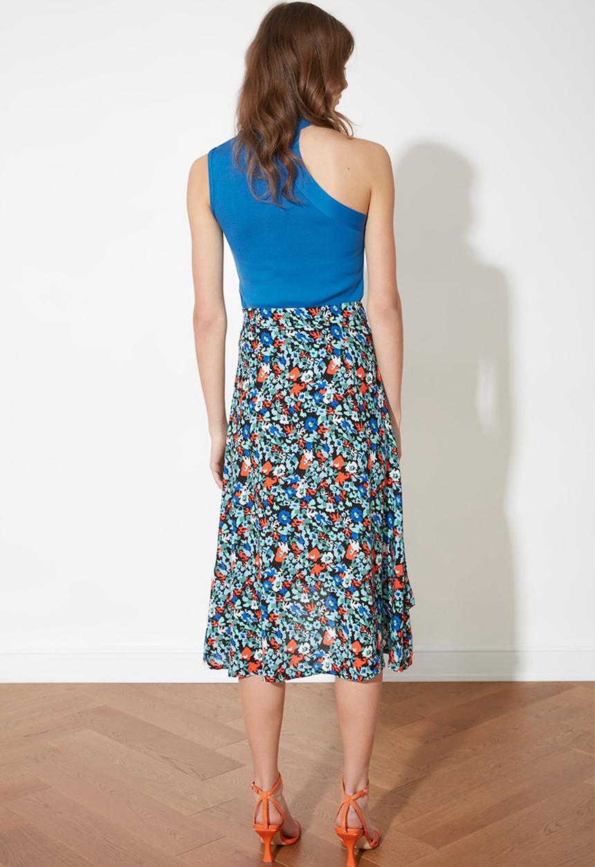 Trendyol - Mavits skirt - blue