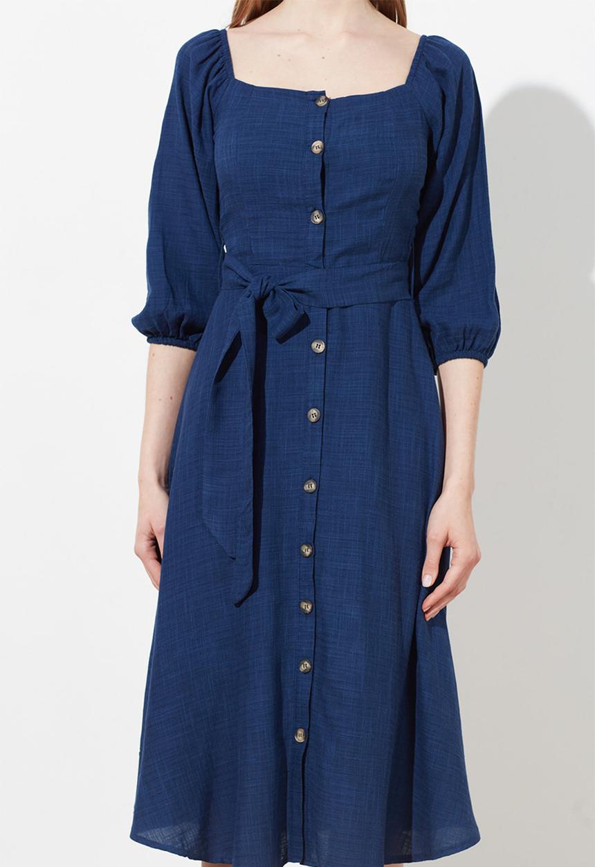 Trendyol - Lacivertos dress - navy
