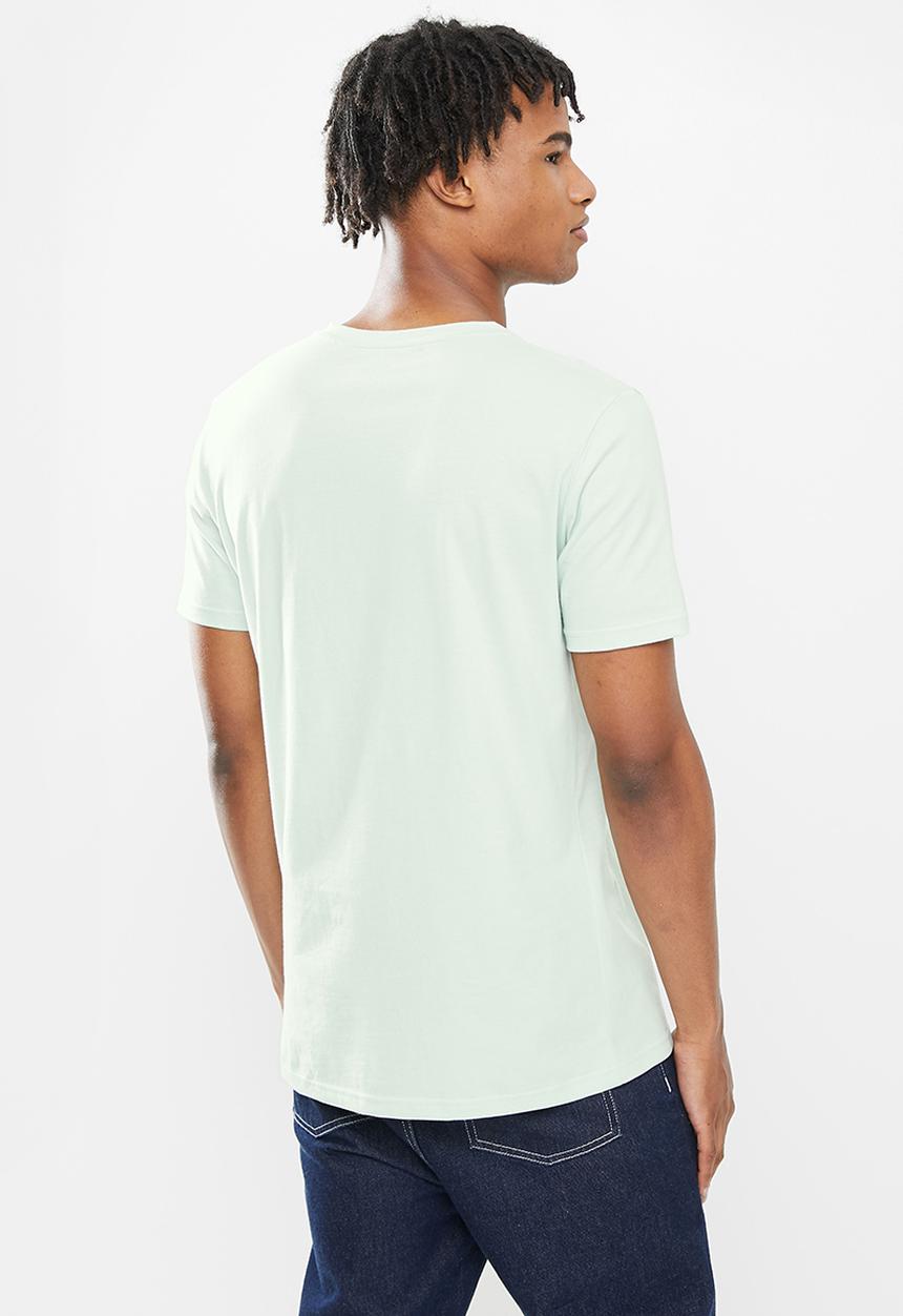 STYLE REPUBLIC - Deep v-neck tee - mint green