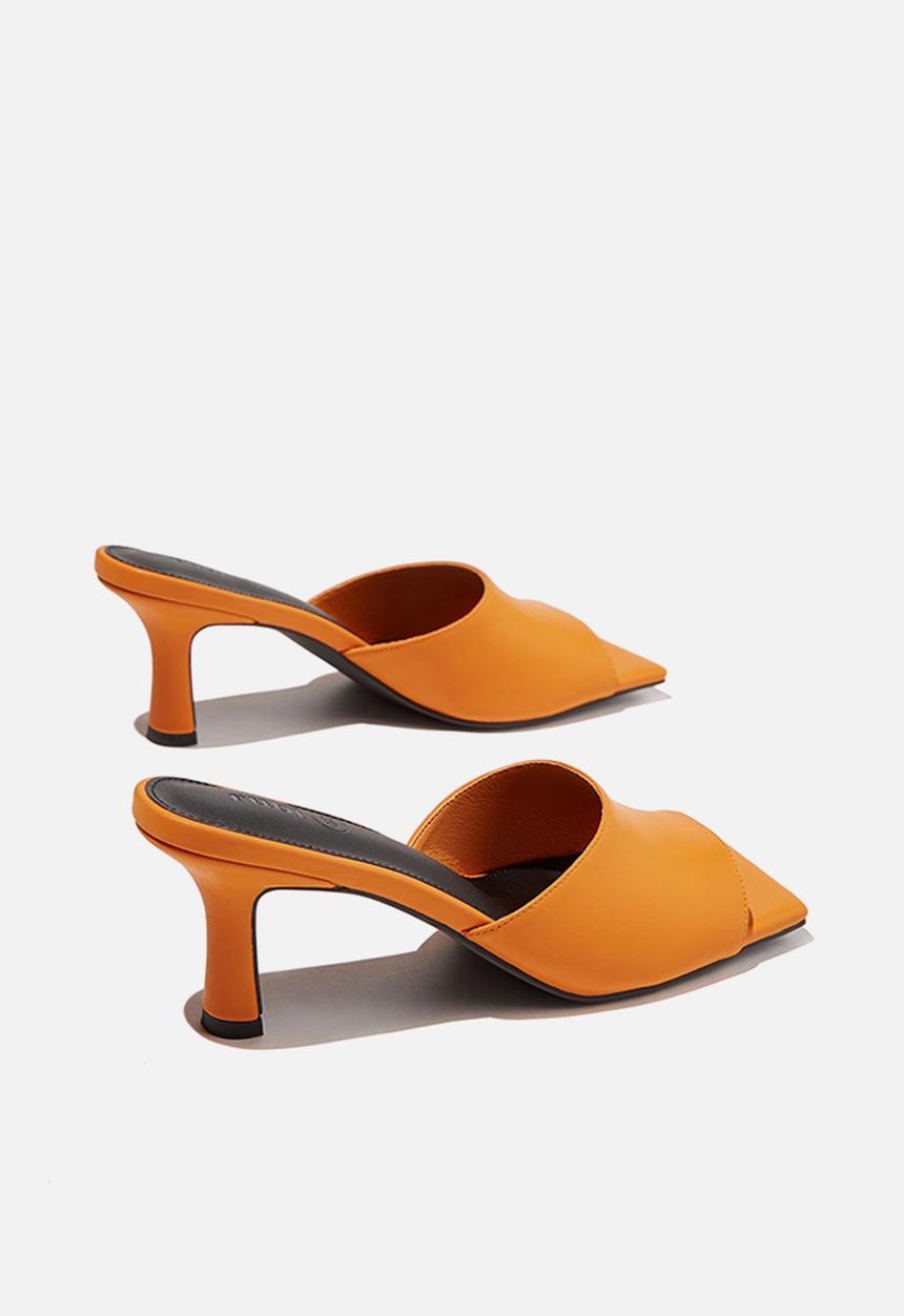 Cotton On - Elsie minimal mule - orange pu