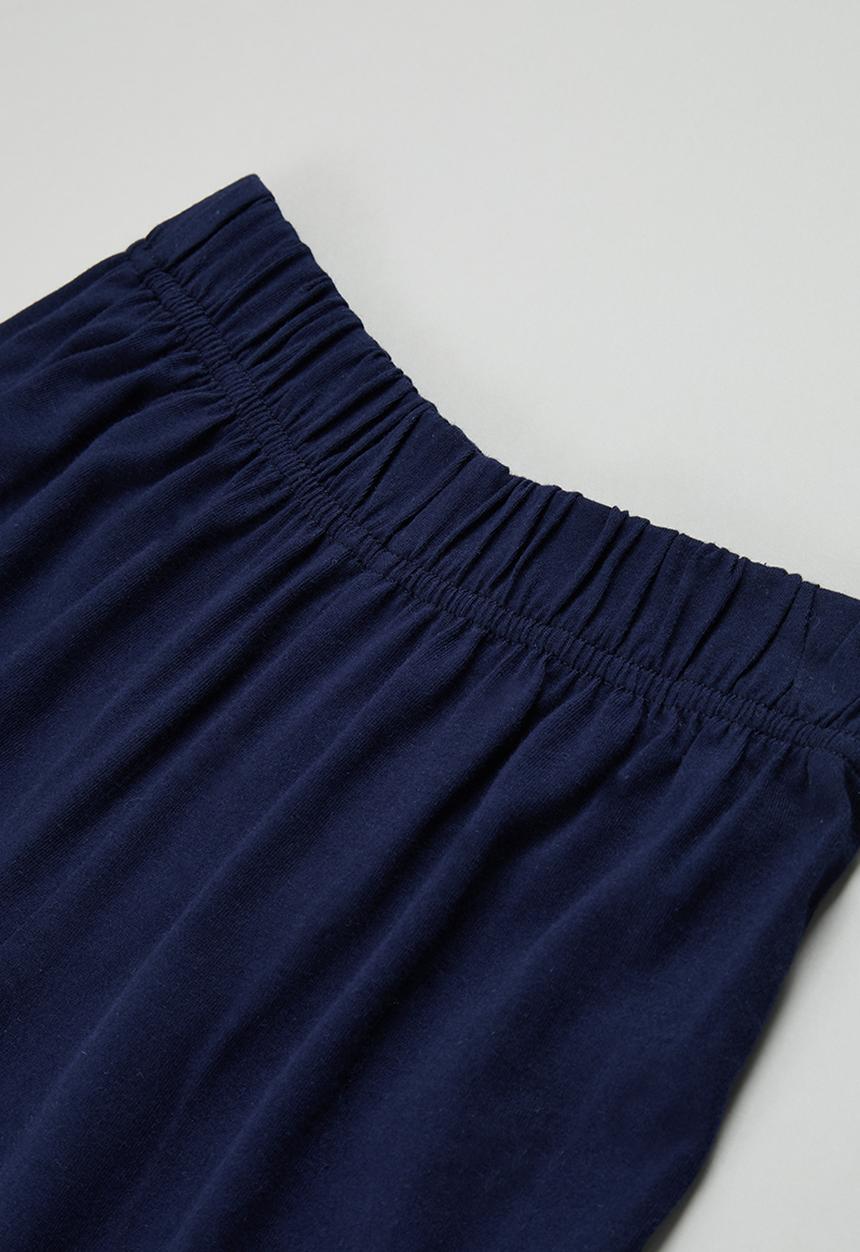 Superbalist - Tee & shorts pj set - white & navy