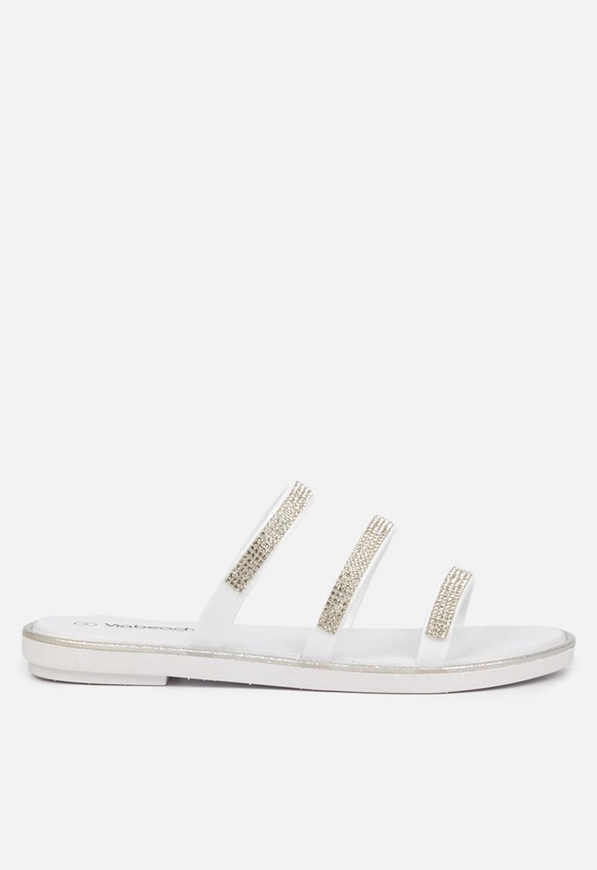 Viabeach - Soana slide - white