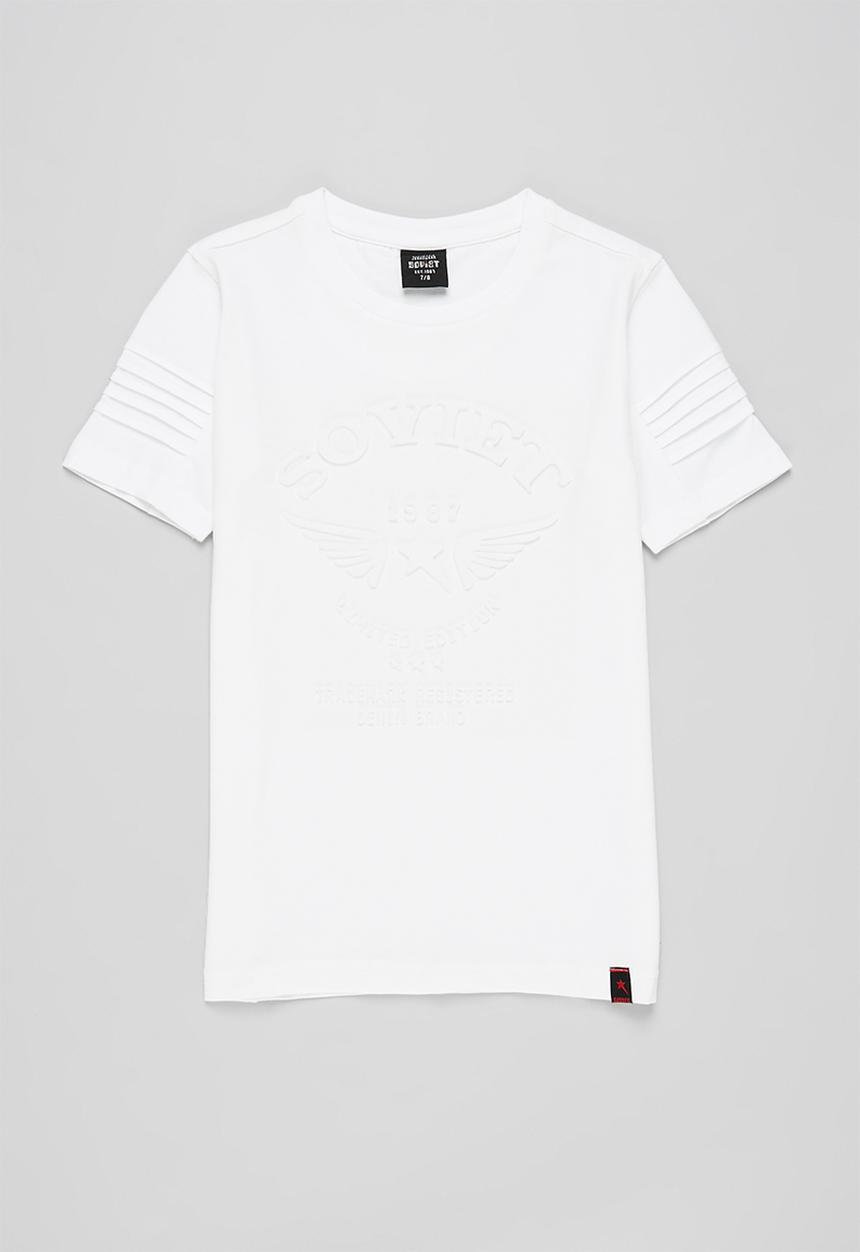 SOVIET - B coles fashion tee - white