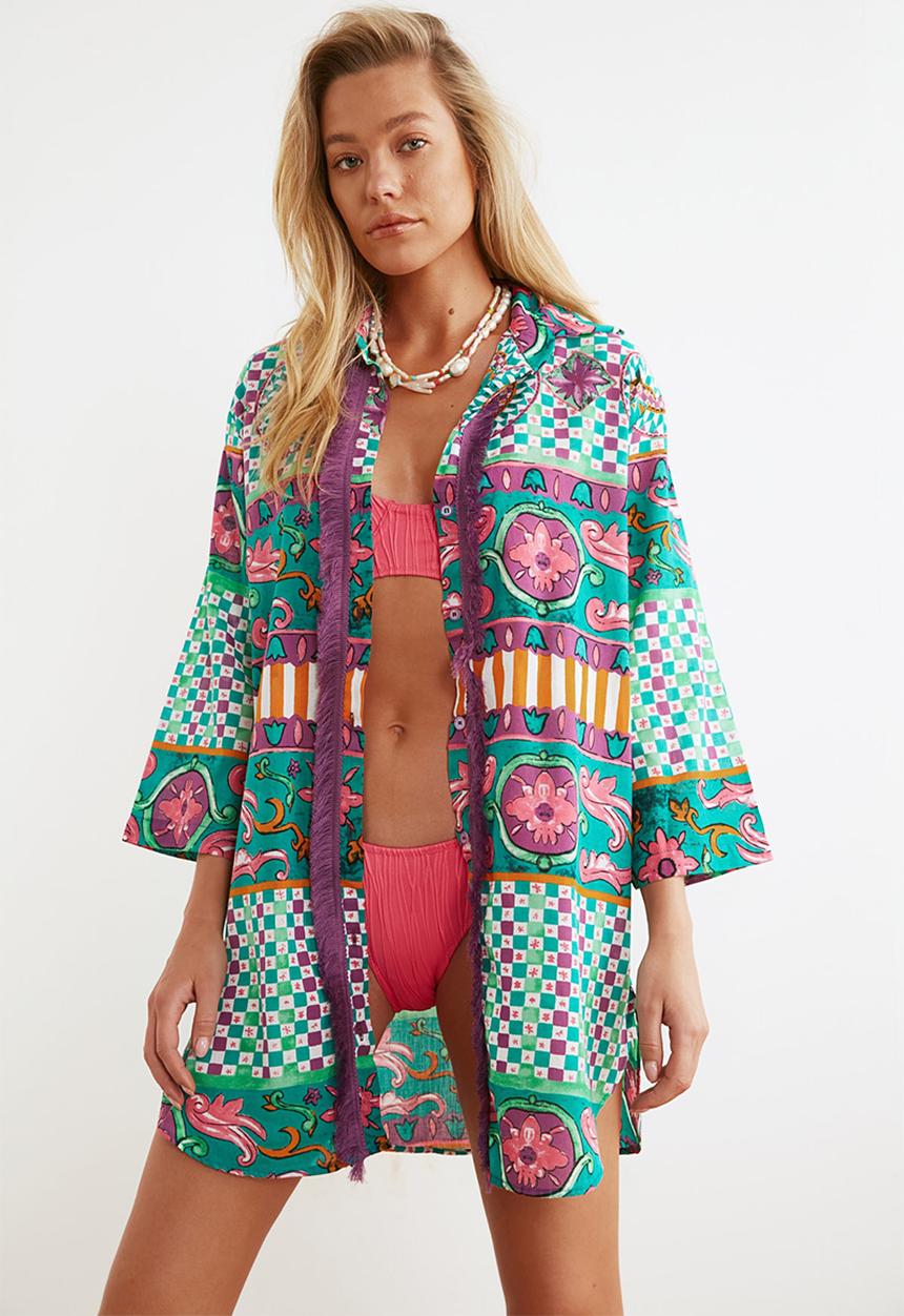 Trendyol - Lilabe cover up - multi