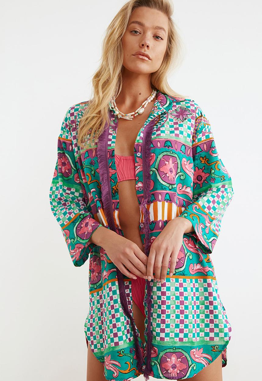 Trendyol - Lilabe cover up - multi