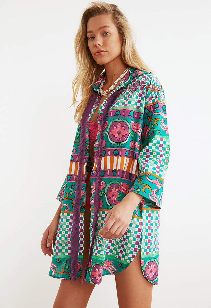 Trendyol - Lilabe cover up - multi