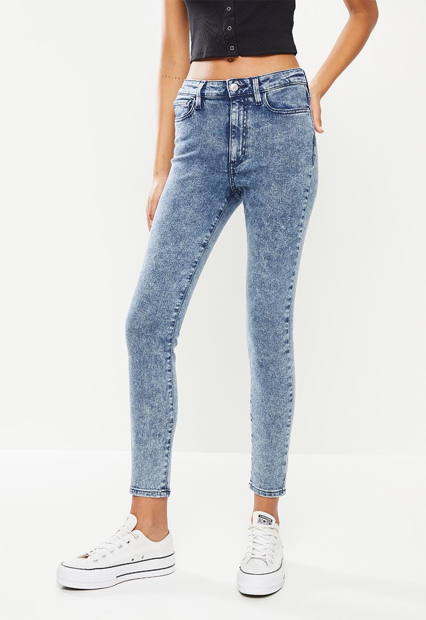 GUESS - 1981 Skinny denim - acid wash