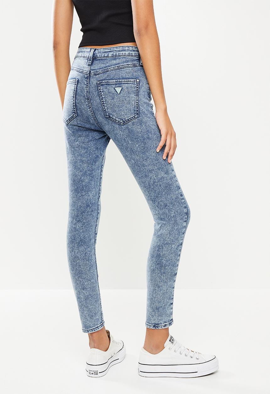 GUESS - 1981 Skinny denim - acid wash