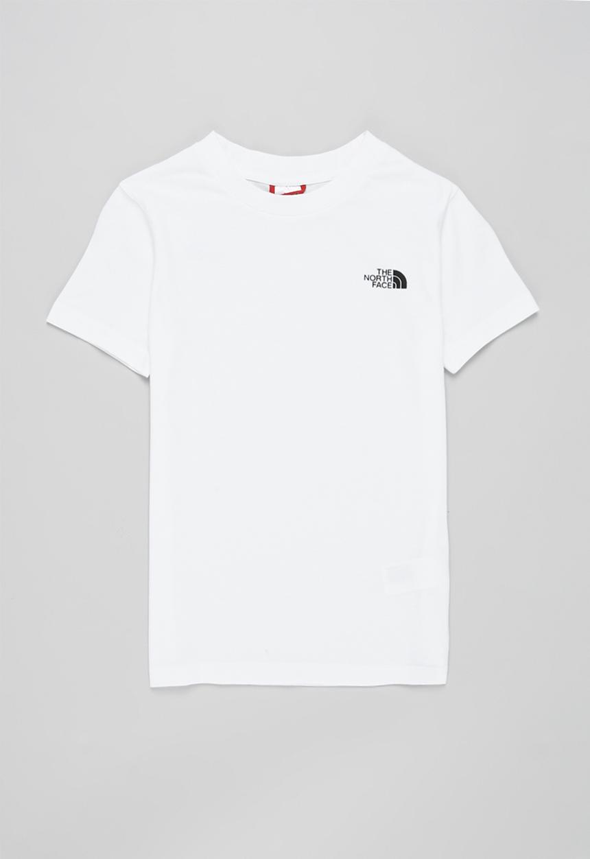 The North Face - Short sleeve simple dome tee - white/ black