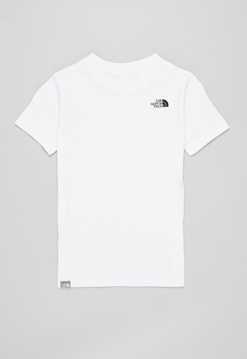 The North Face - Short sleeve simple dome tee - white/ black
