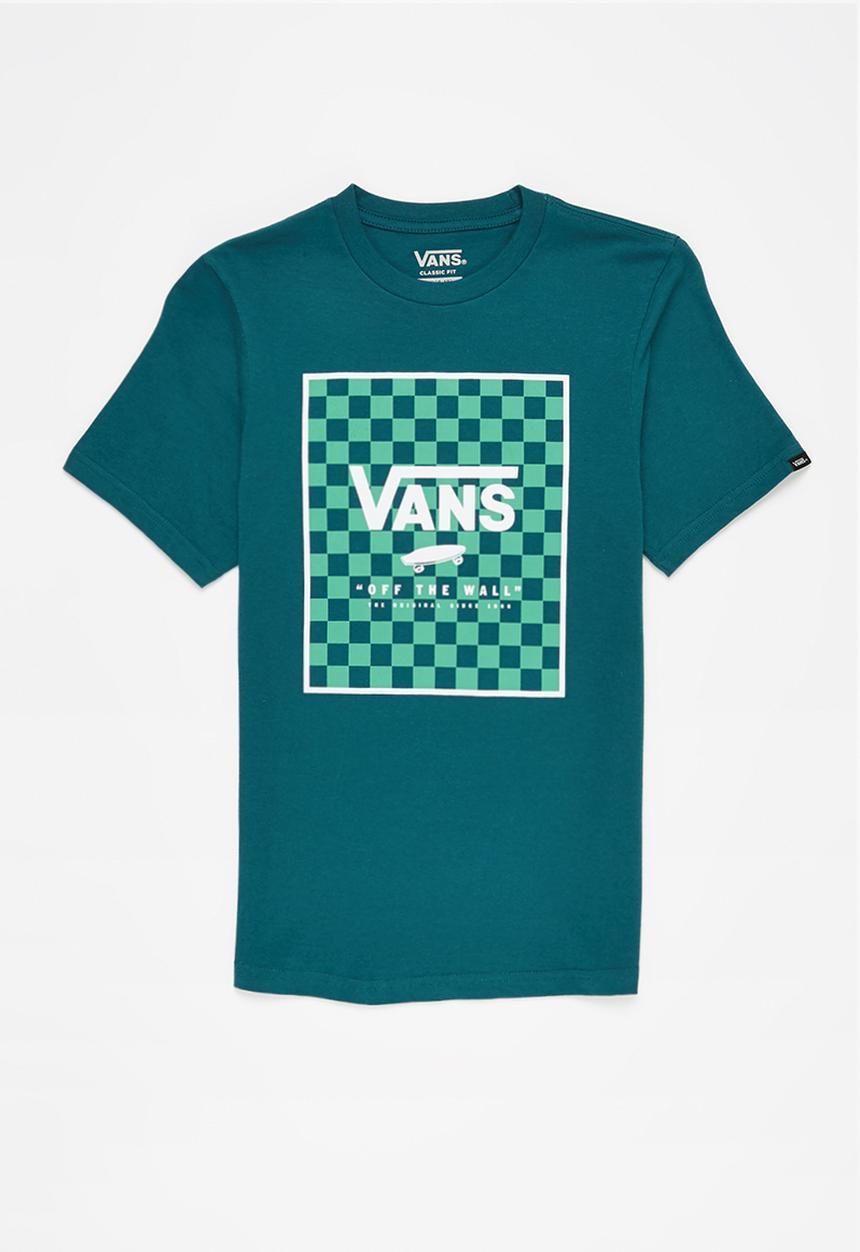 Vans - Print box boys - blue coral/checkerboard