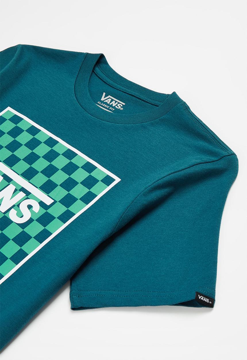 Vans - Print box boys - blue coral/checkerboard