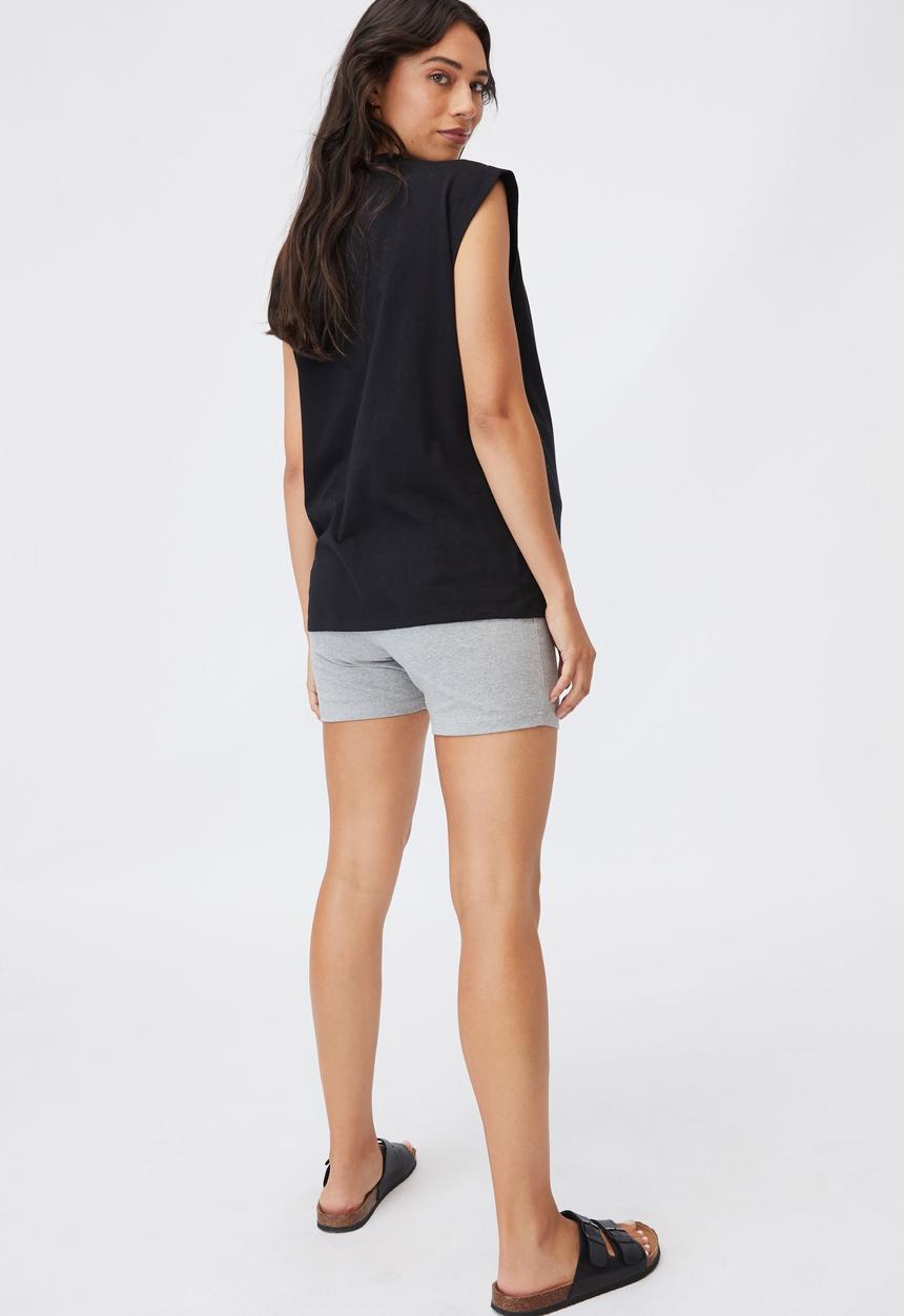 Cotton On - Maternity bike short - zodiac grey marle