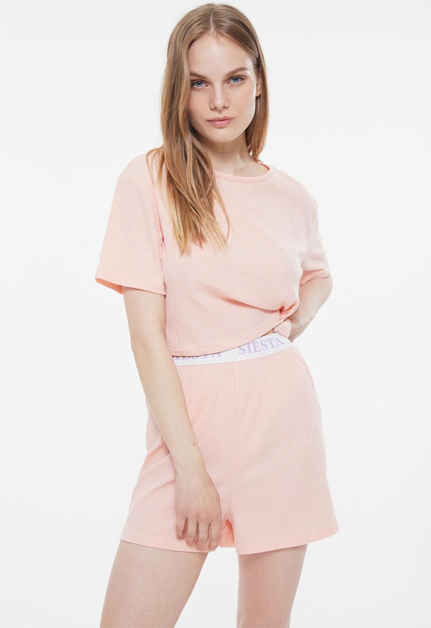 Trendyol - Knitted pyjamas set - powder pink