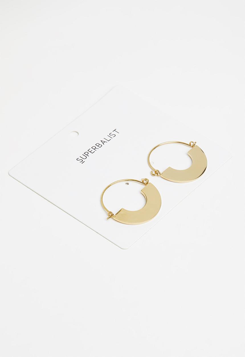 Superbalist - Victoria hoop earrings - gold