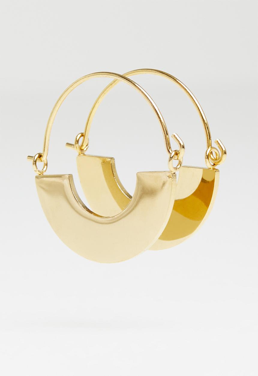 Superbalist - Victoria hoop earrings - gold
