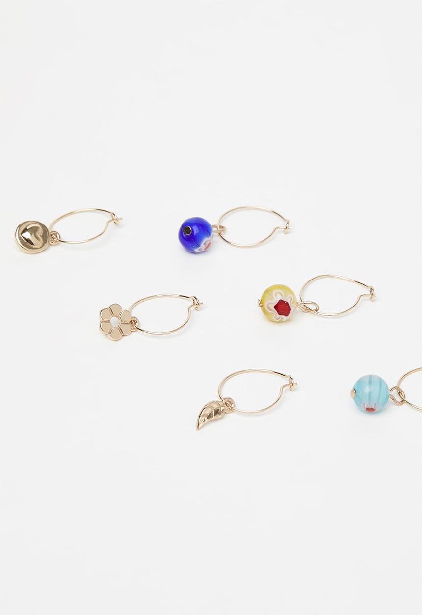 Superbalist - Hoop variety earring pack - multi