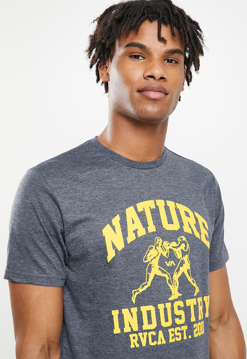 RVCA - Va essential short sleeve tee - navy heather