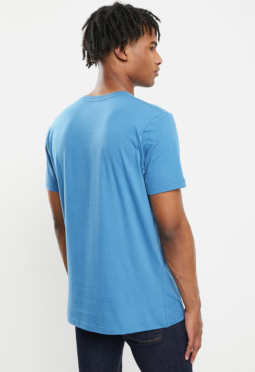 RVCA - Big rvca short sleeve tee - french blue