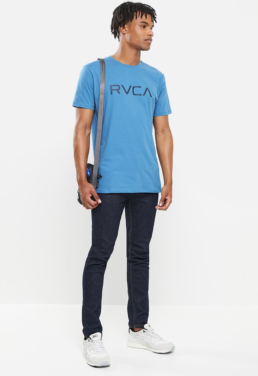 RVCA - Big rvca short sleeve tee - french blue