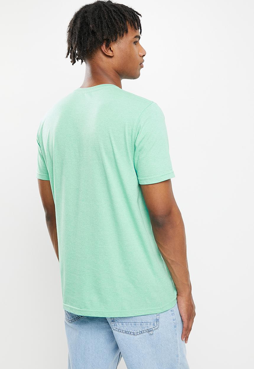 RVCA - Big rvca mt short sleeve tee - seafoam mocktwist