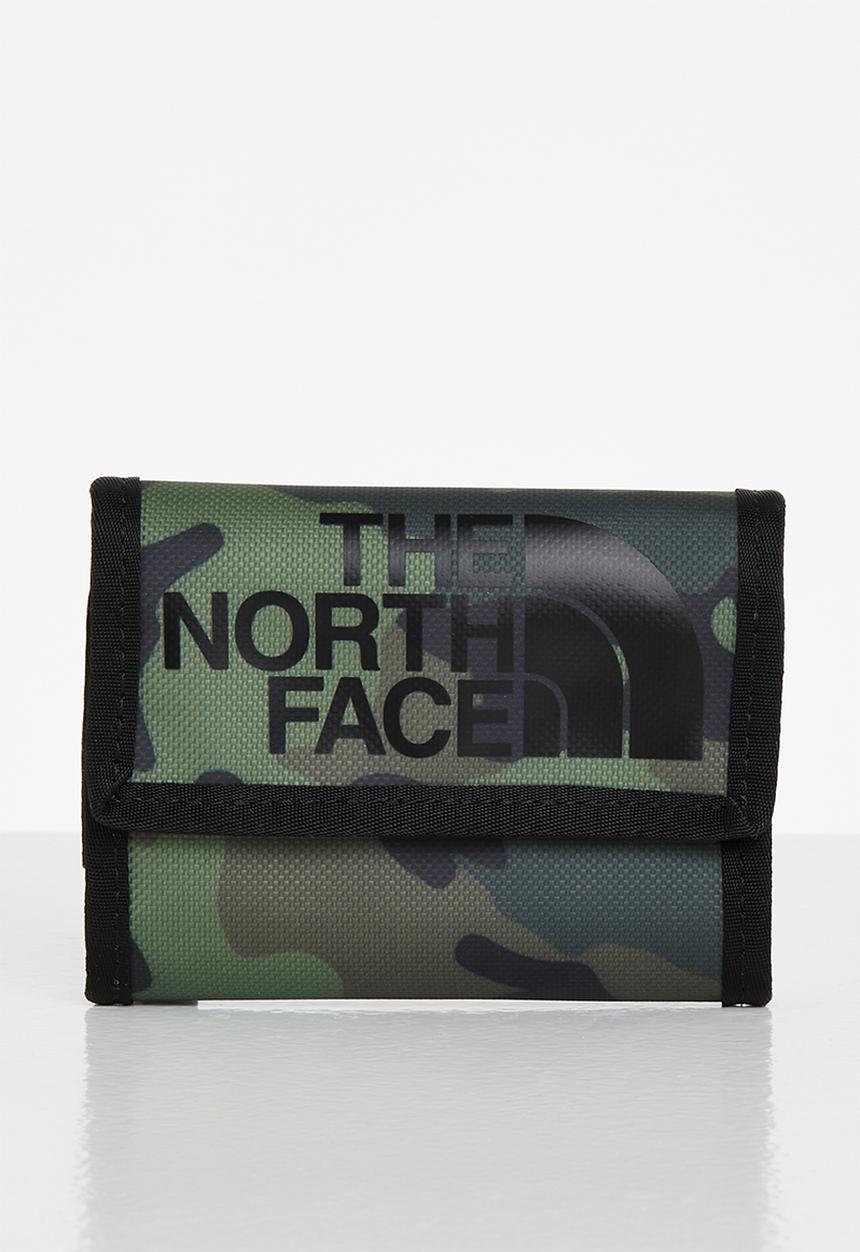 The North Face - Base camp wallet - green & black