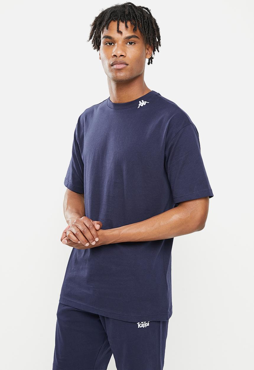 KAPPA - Authentic tigran t-shirt - navy 