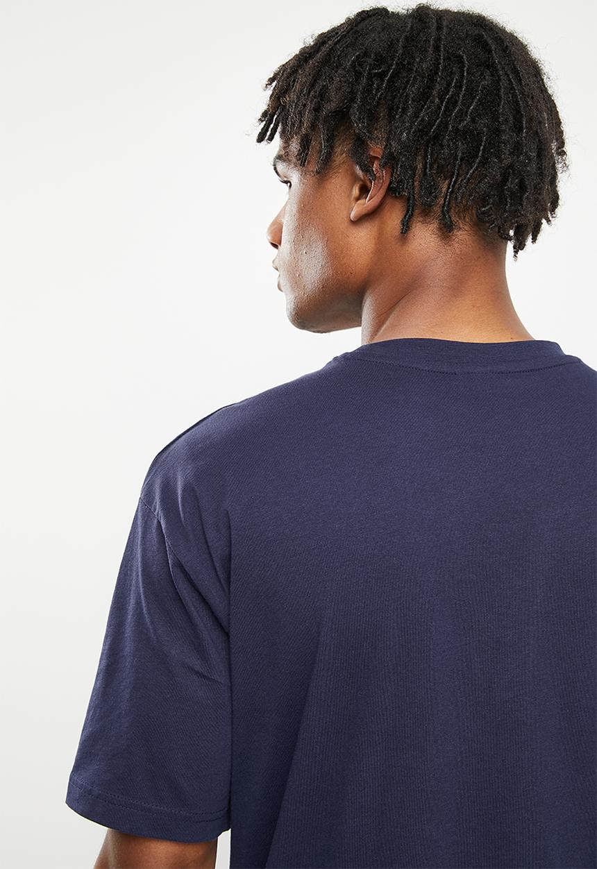 KAPPA - Authentic tigran t-shirt - navy 