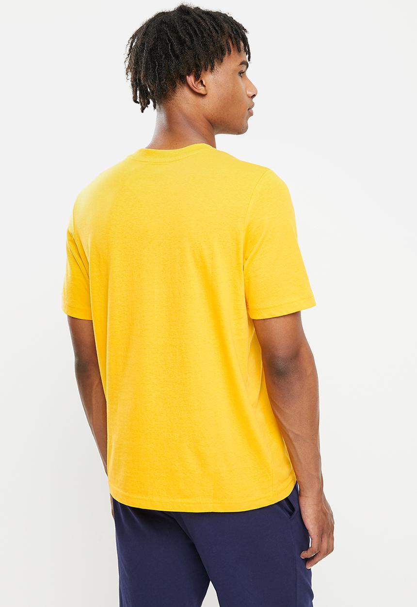 KAPPA - Logo coly t-shirt  - yellow