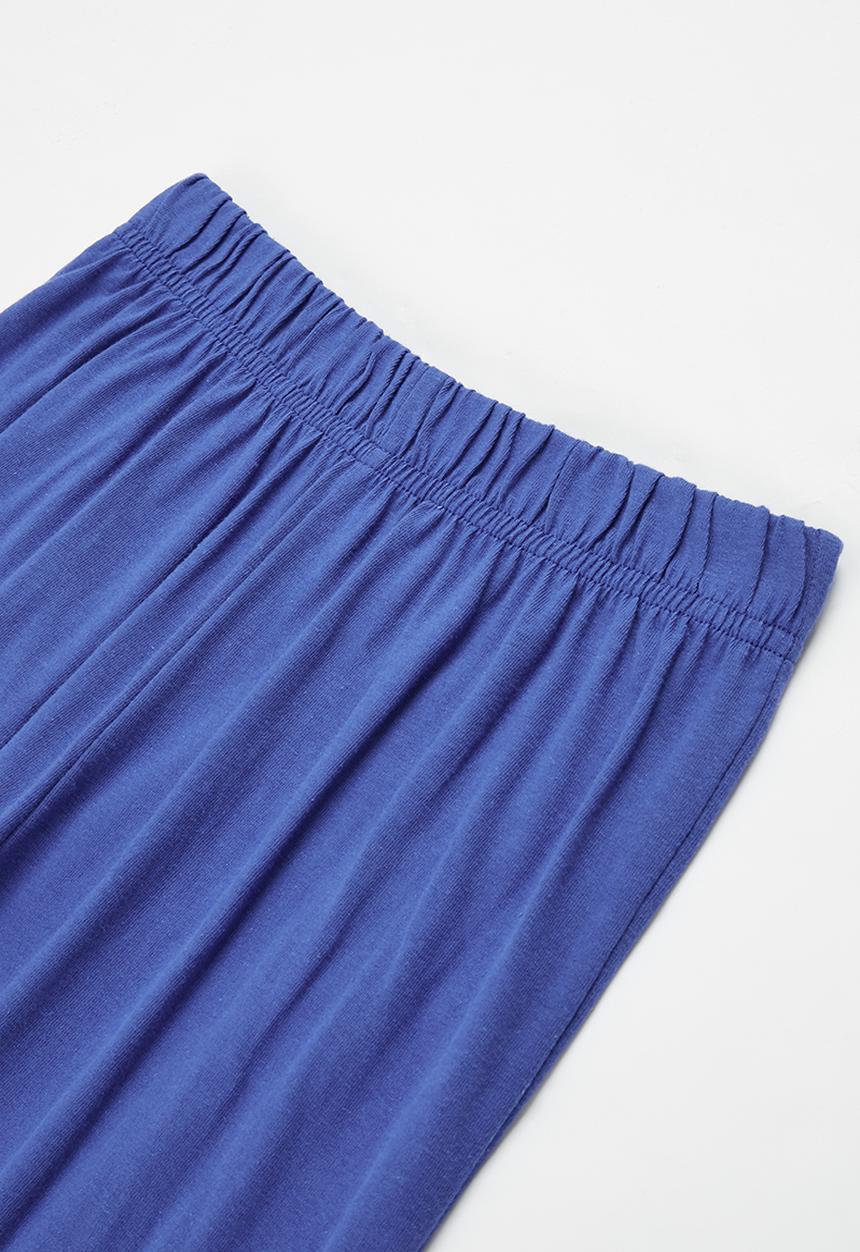 Pop Candy - Tee & shorts pj set - blue