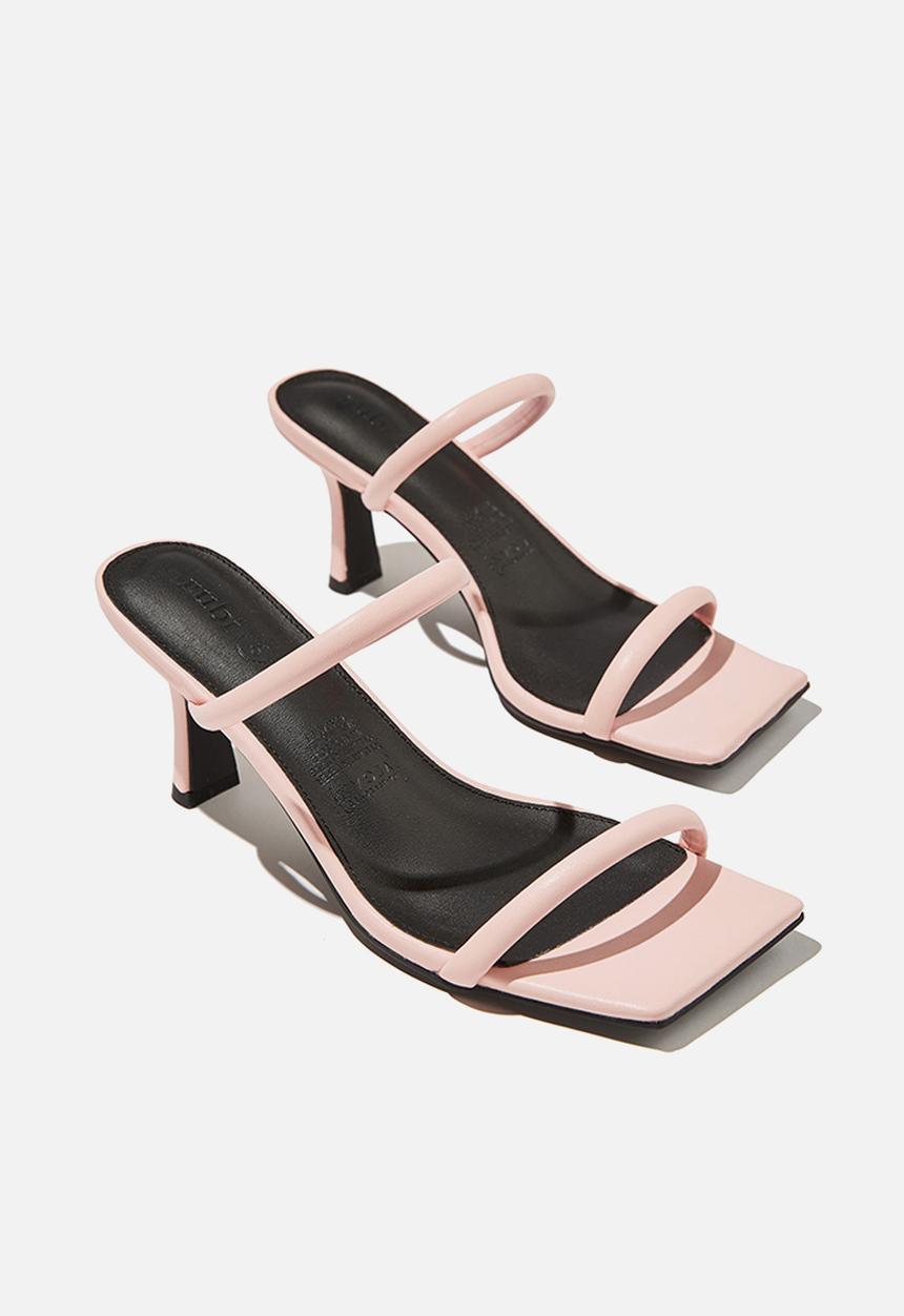 Cotton On - Danika tubular low mule - pink pu