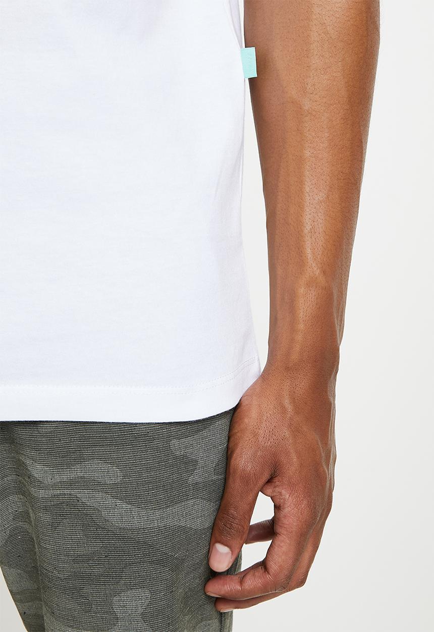 Vissla  - Reverse foundation tee - white
