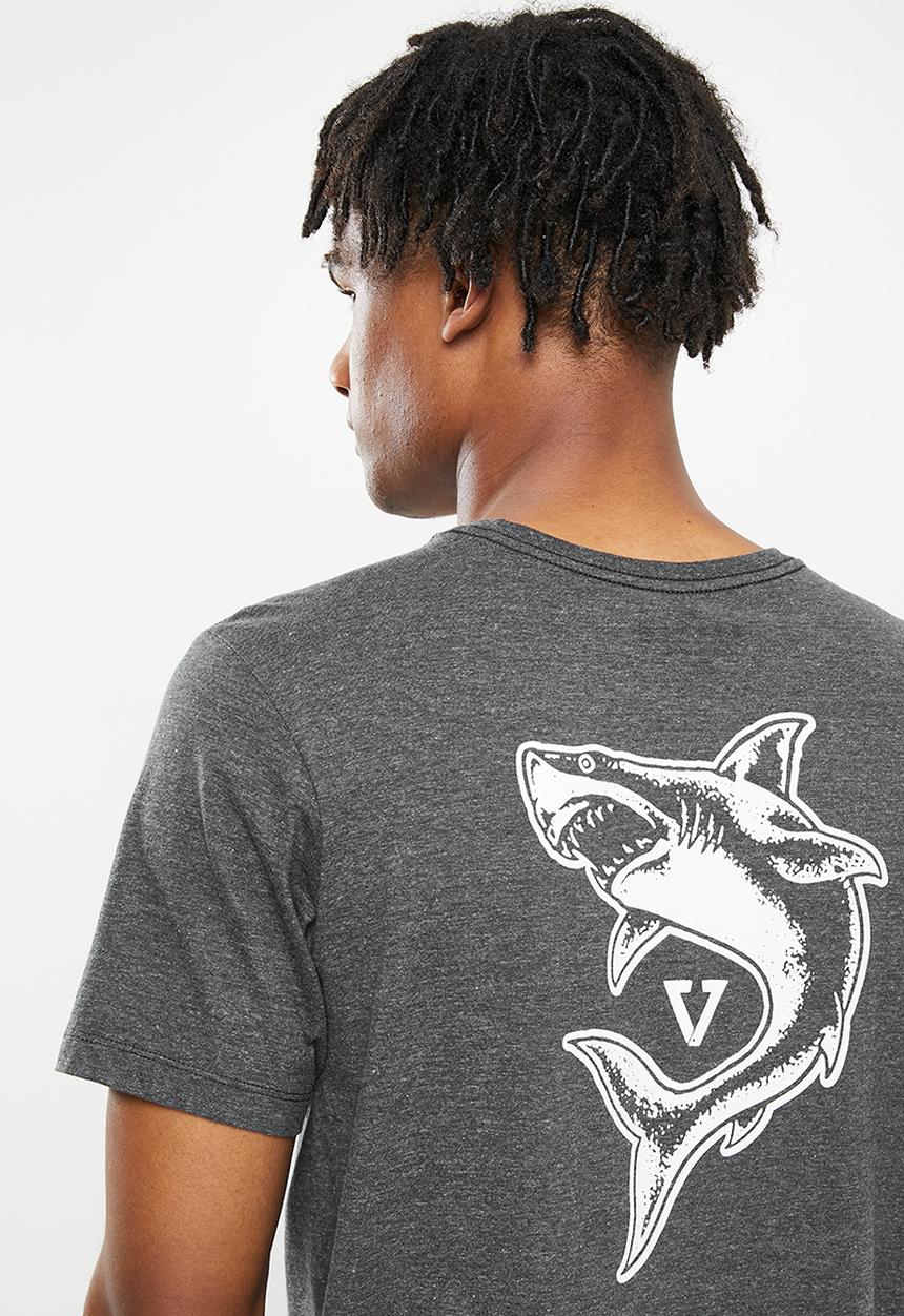 Vissla  - Hawaiian hotline tee - black heather