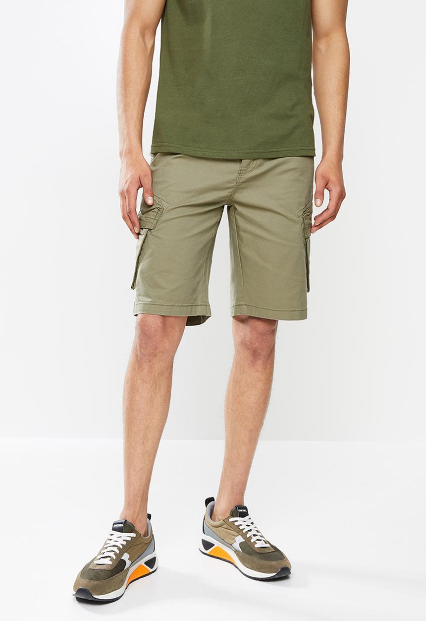 urban° - Urban cargo shorts - khaki