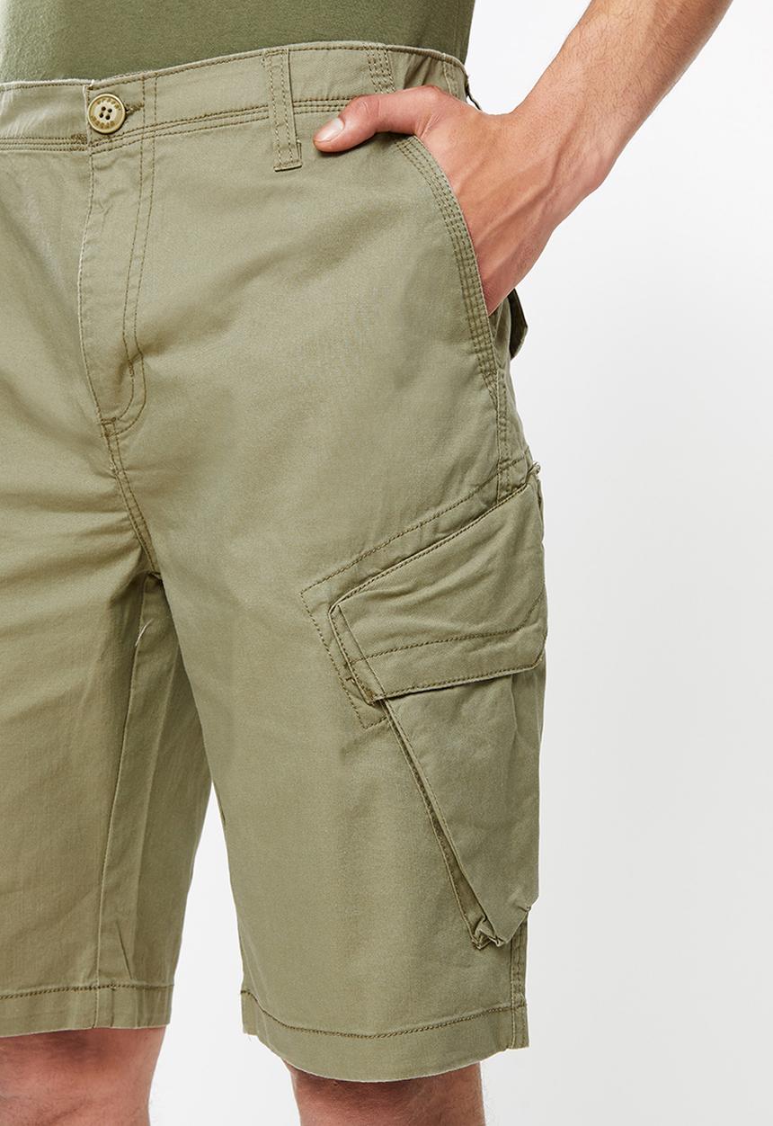 urban° - Urban cargo shorts - khaki