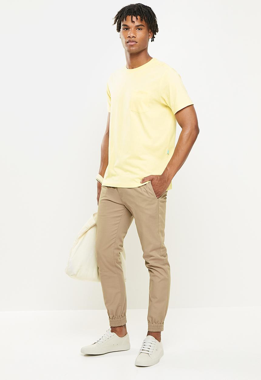 Vissla  - Vintage vissla premium pkt tee - yellow