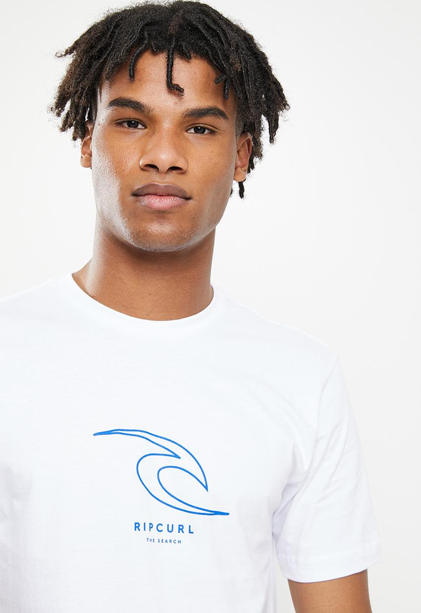 Rip Curl - Icon outline tee - white