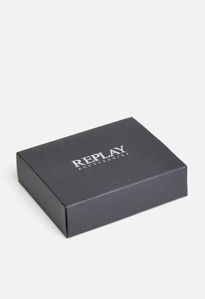 Replay - Embossed wallet 2 - black