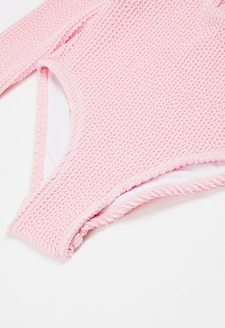 Cotton On - Lydia rib one piece - cali pink
