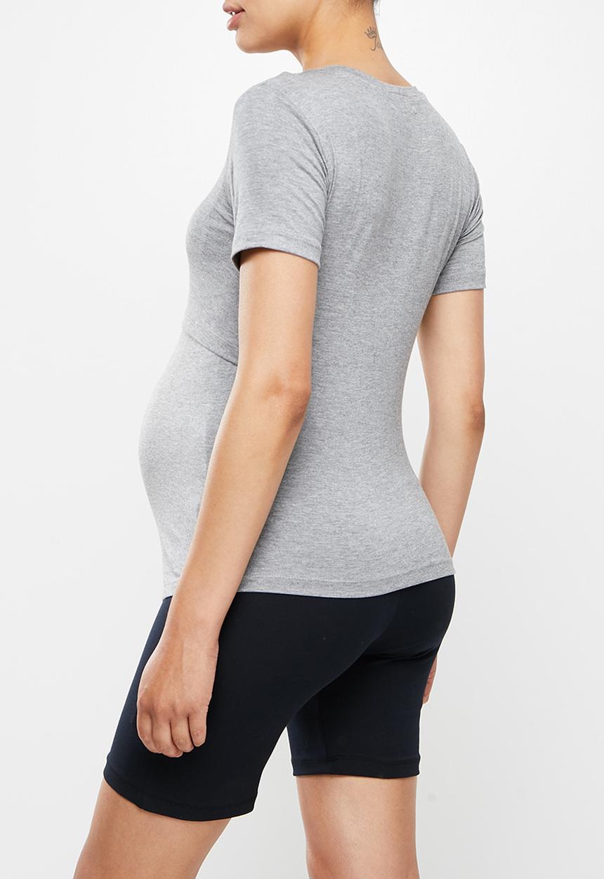 Superbalist - Double layer nursing tee - grey 