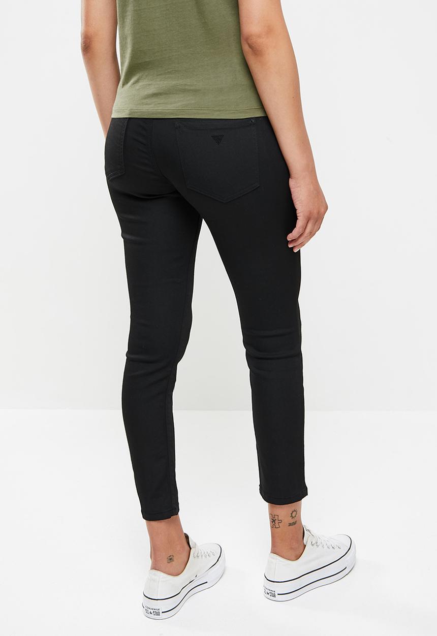 GUESS - Low rise skinny jean - black