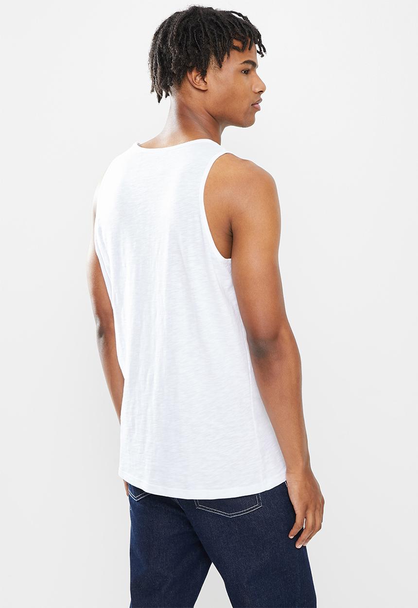 STYLE REPUBLIC - 2 Pack vest - white & khaki green