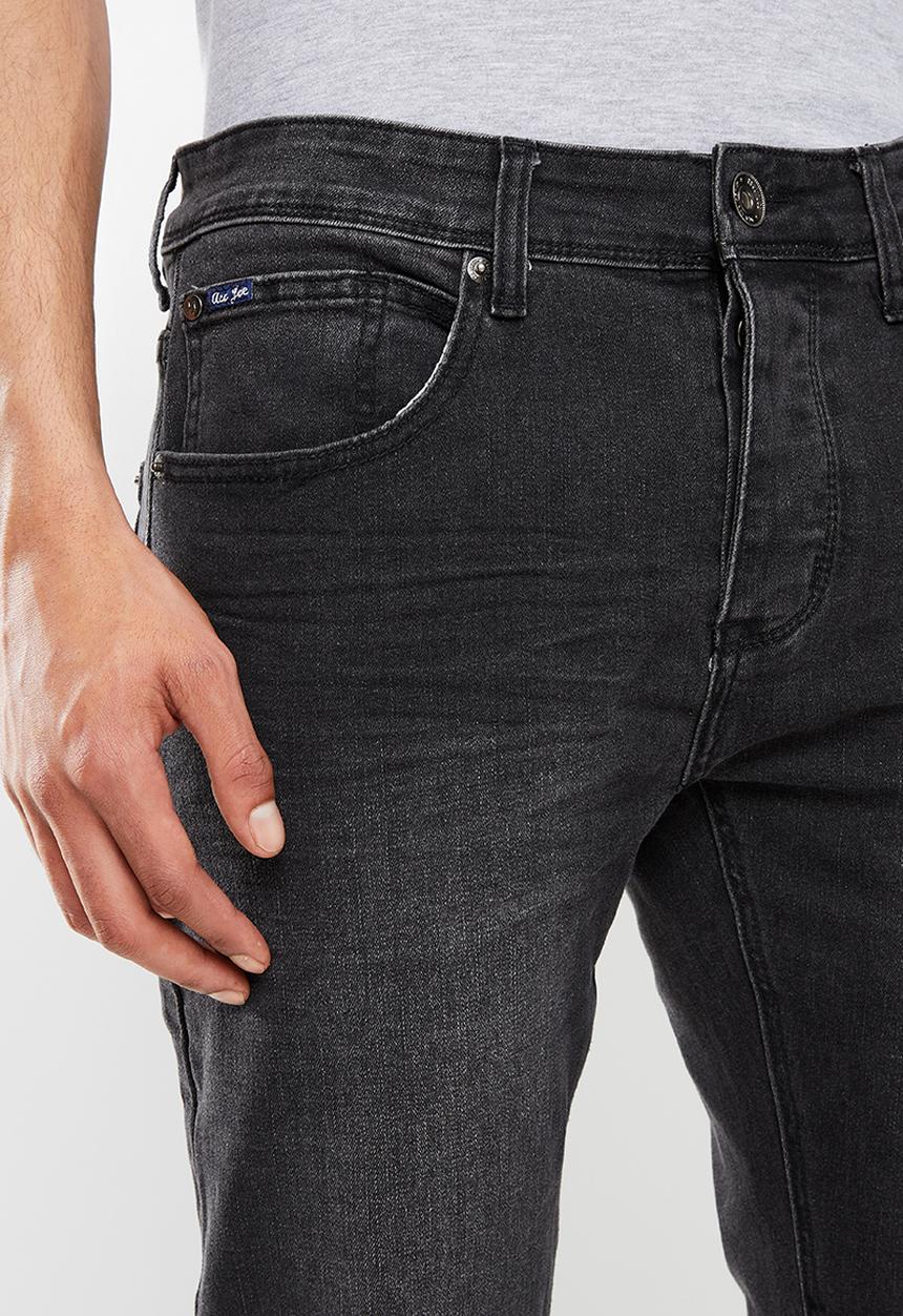Aca Joe - Aca joe basic skinny jeans - dark grey 