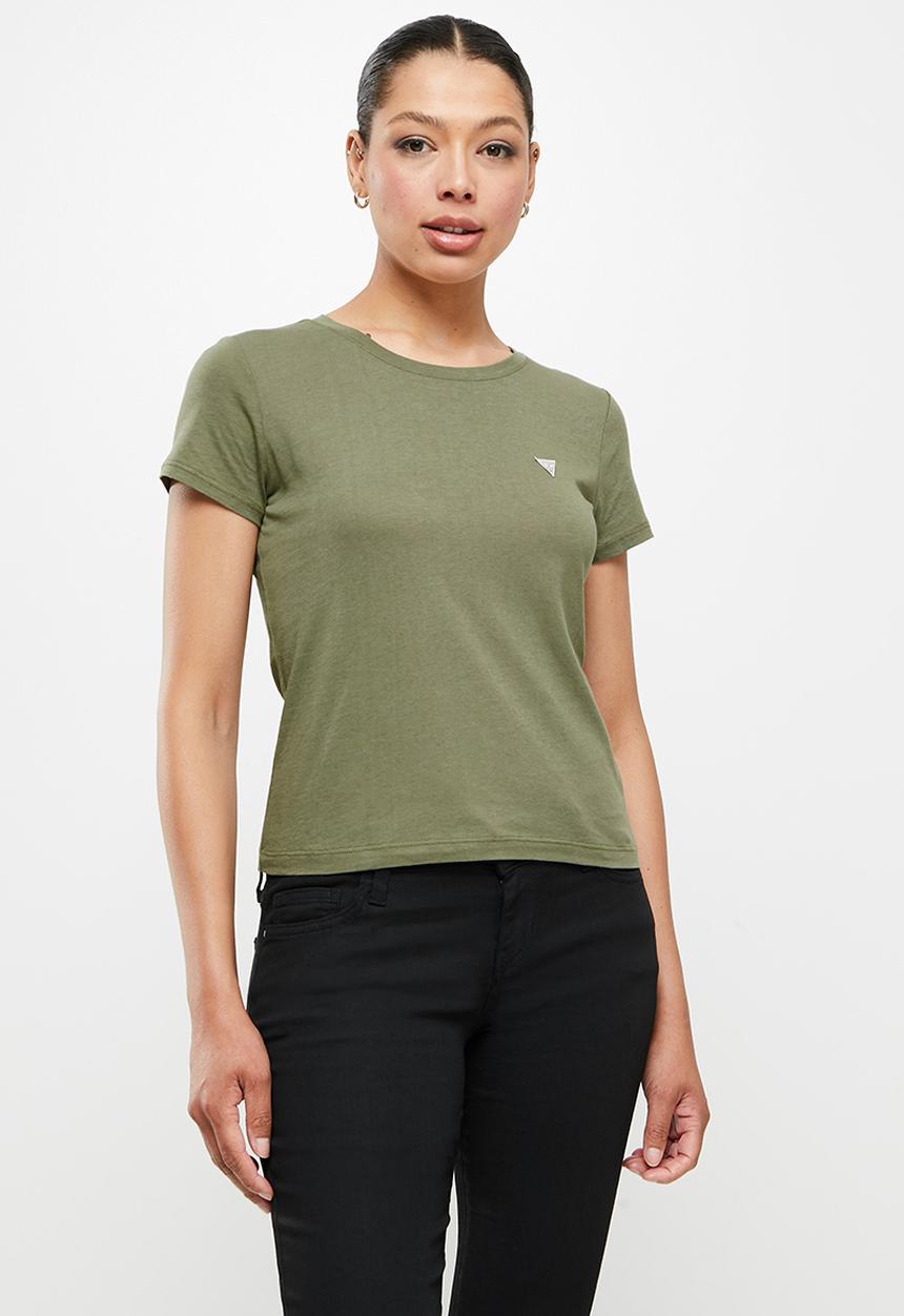 GUESS - Baby boxy tee - lichen leaf green