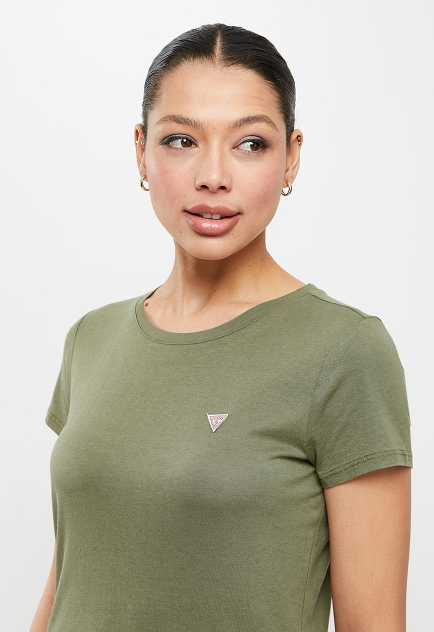 GUESS - Baby boxy tee - lichen leaf green