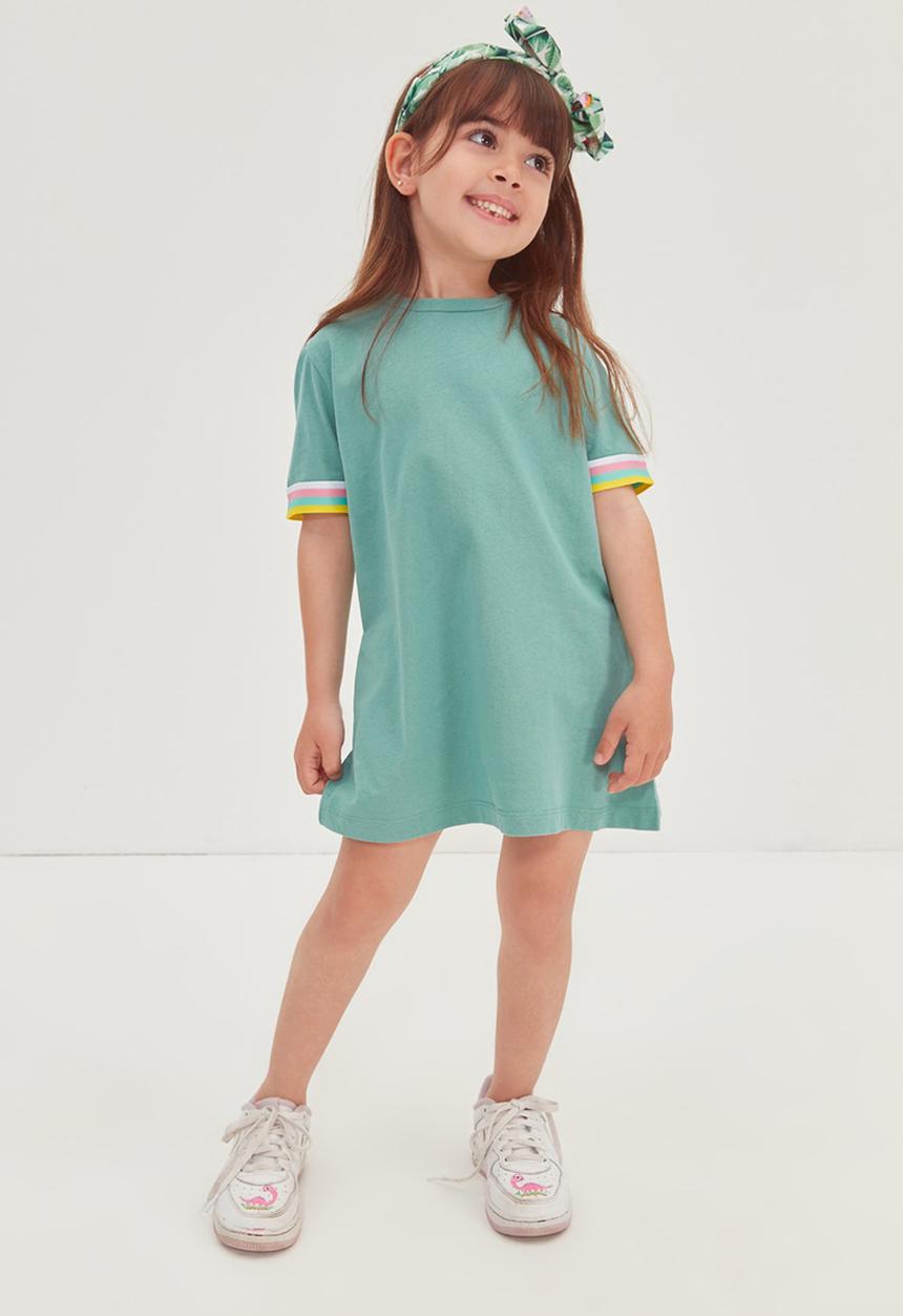 Trendyol - Short sleeve dress - mint