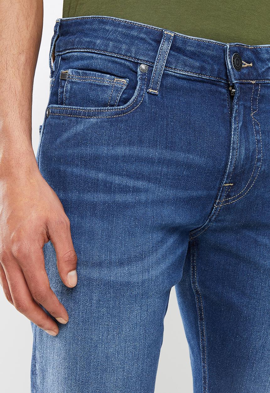 GUESS - Bluefield wash eco denim super skinny jeans - blue